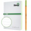 taccuino a righe muschio con point 88 stabilo