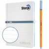 taccuino a righe serenity con point 88 stabilo