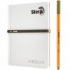 taccuino a fogli bianchi serenity con point 88 stabilo